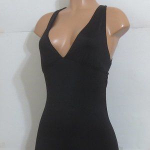 PLAYBOY Mini Dress Ruched Style Black  S